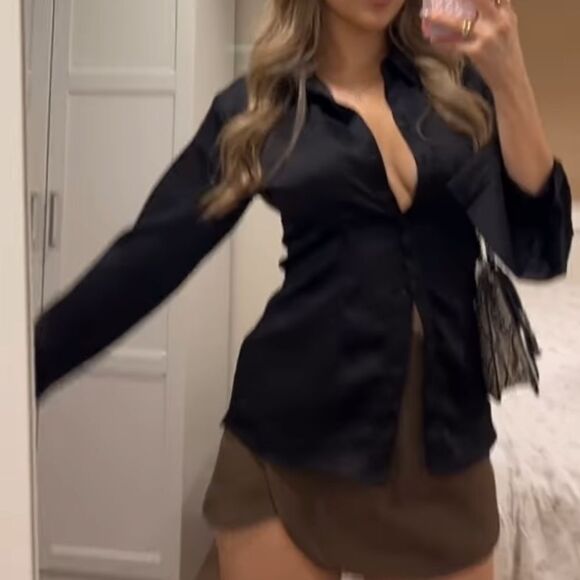 Vintage black top - Picture 1 of 4